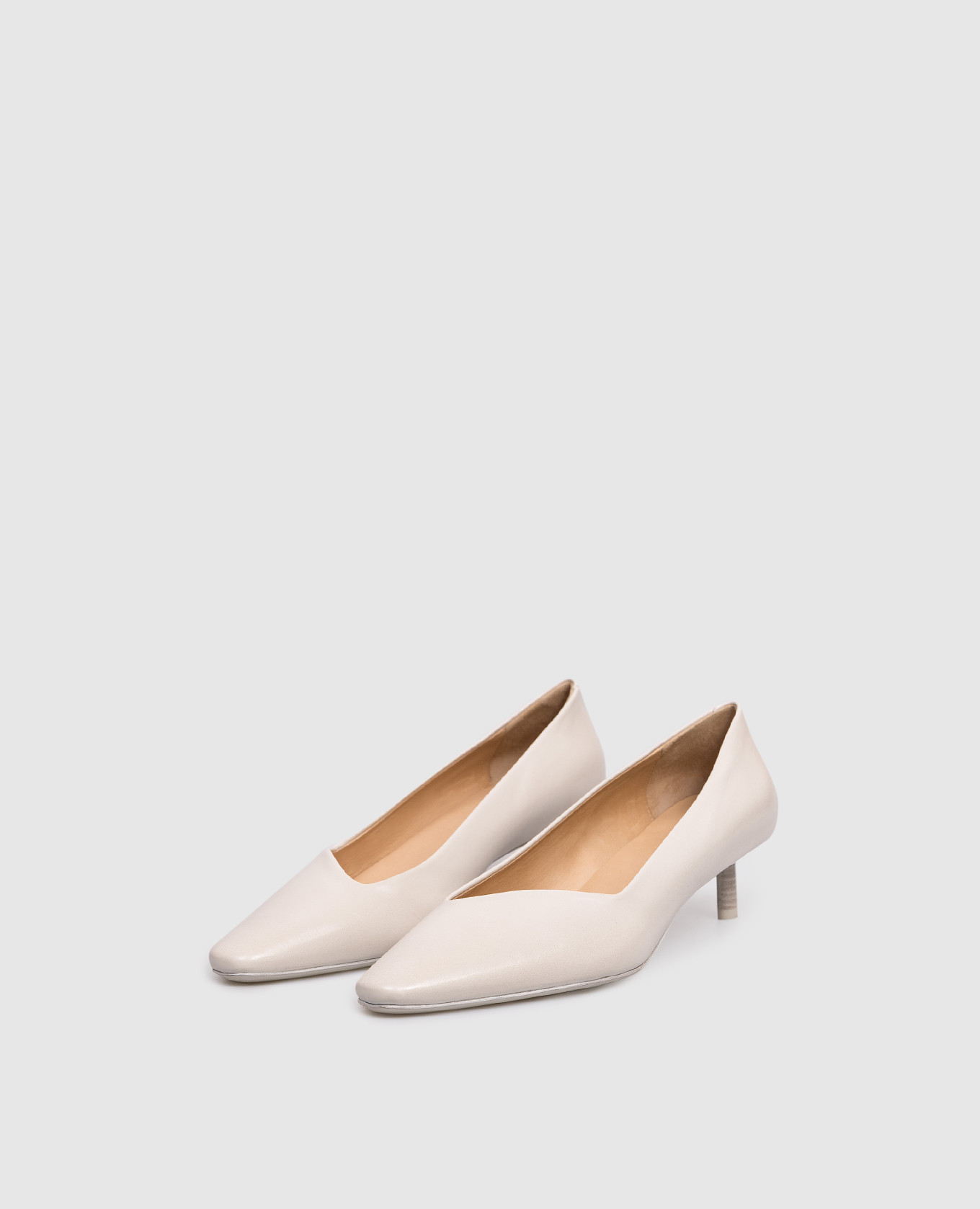 

Beige leather Retro shoes Marsell