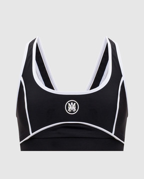 AMIRI Black top with monogram AWBOAC1020