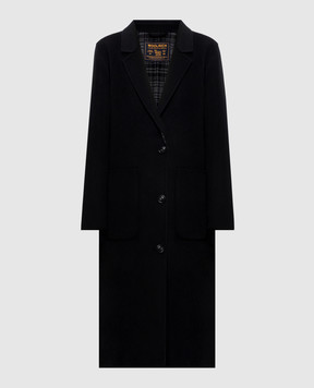 Woolrich Black wool coat CFWWOU2217FRUT3792