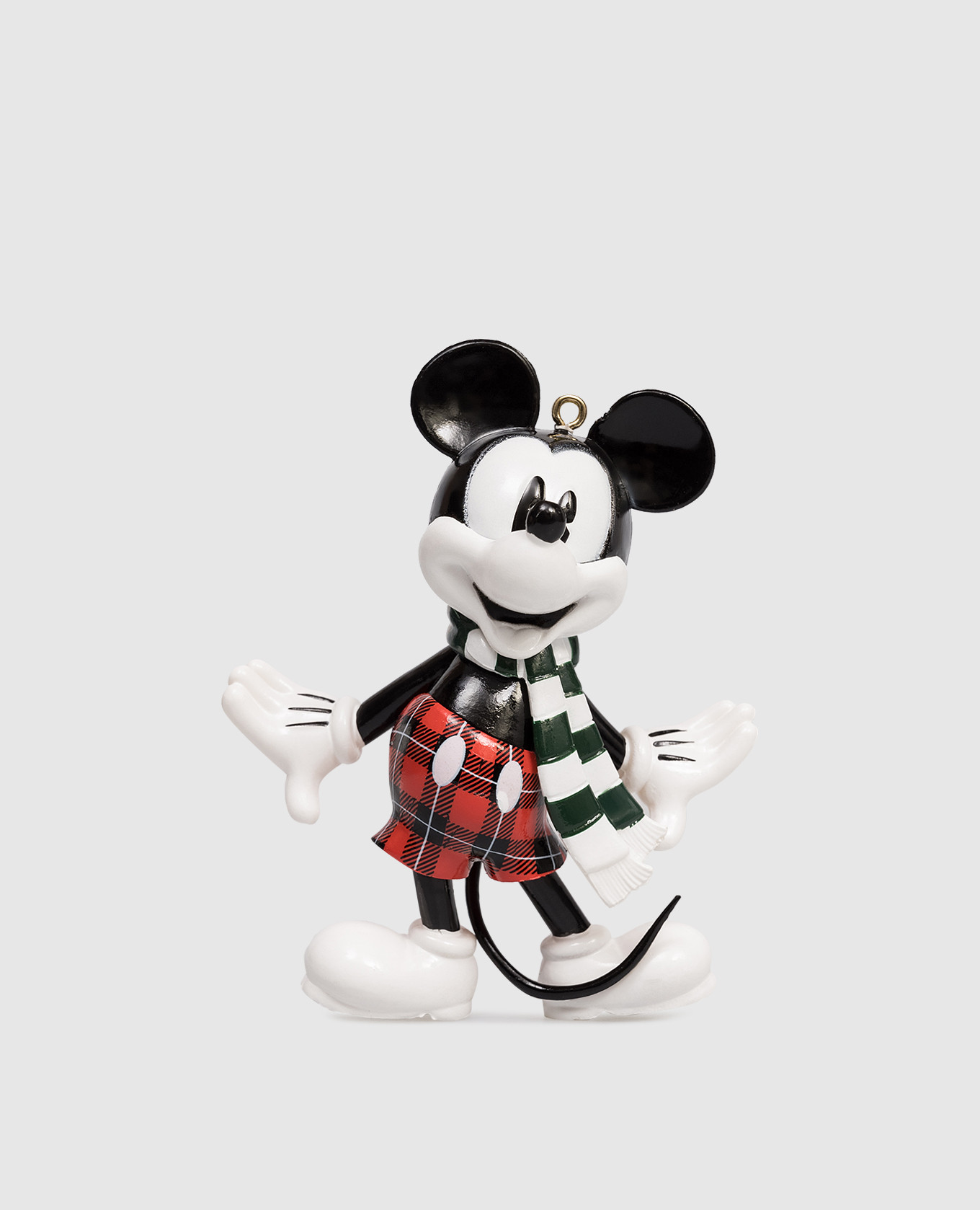 

Mickey Vintage Scarf Christmas Tree Ornament Disney, White