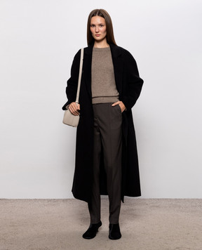 Loulou de Saison Brown wool sweater TRISTAN LOD TRISTANLDS