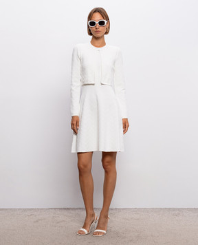 Herve Leger Ellis white cardigan 46DZZ6575972