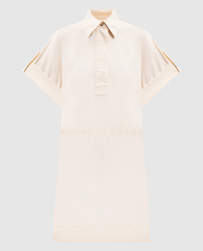 JOSEPH Ali ivory linen dress JF009756