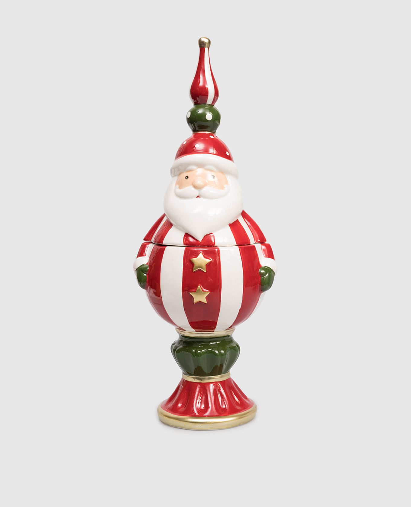 

Christmas candy box in the shape of Santa Claus EDG, Red