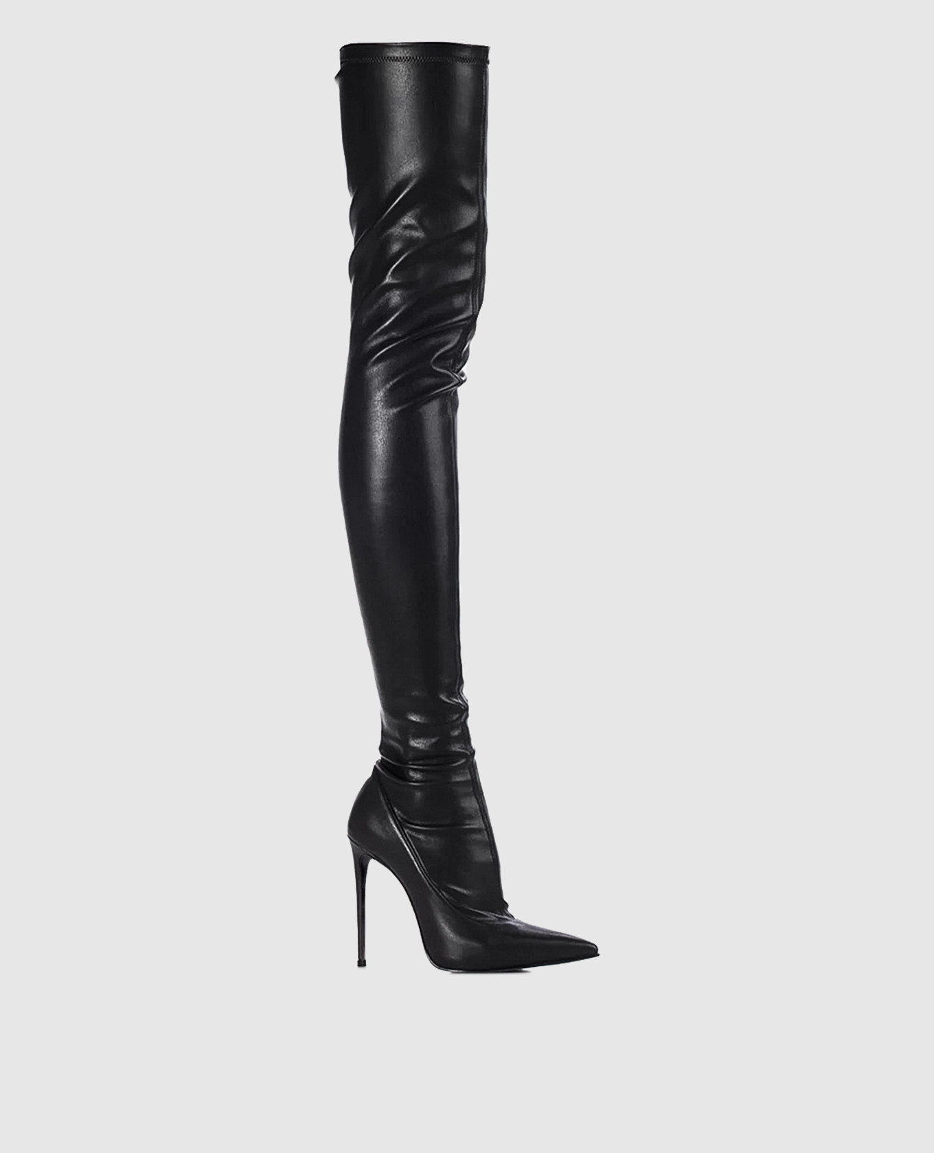 Black Eva over-the-knee boots Le Silla
