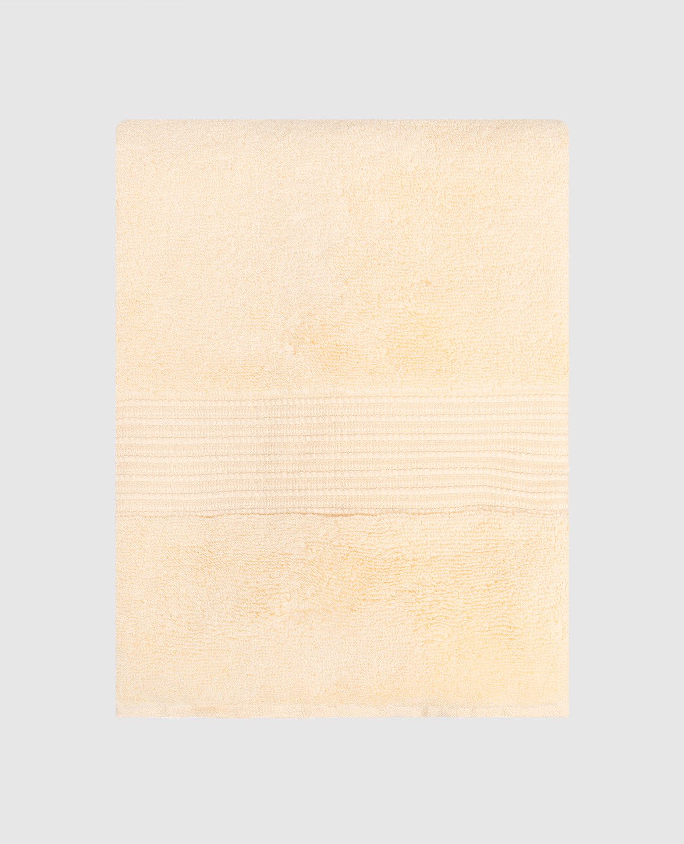 Yellow Chicago terry towel