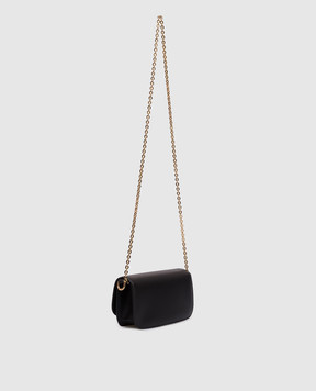 Dolce&Gabbana Black leather crossbody bag 3.5 BB7603AW576