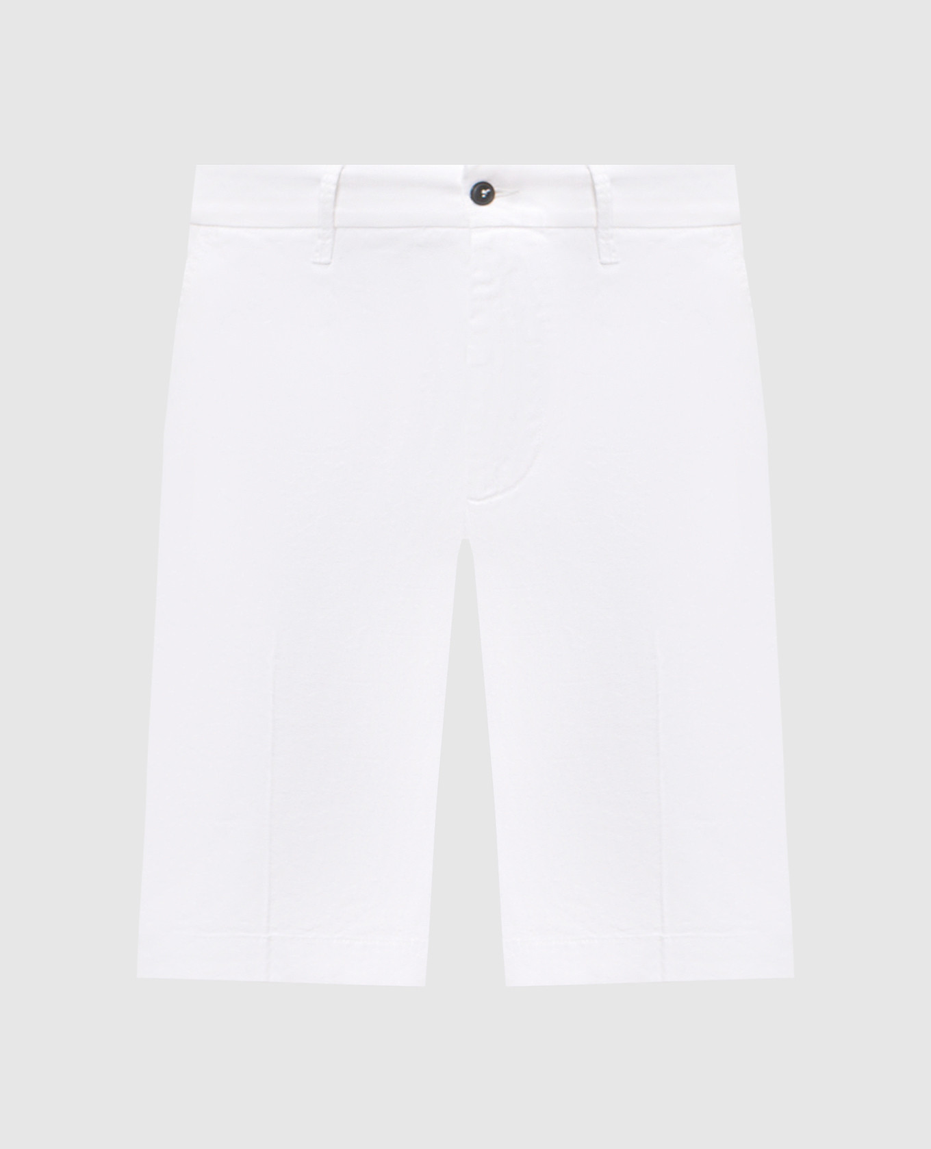 White cotton shorts