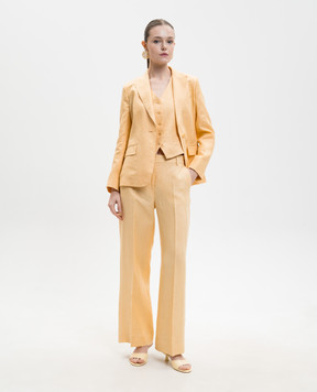 Max Mara Weekend NALUT yellow linen jacket WKDNALUT