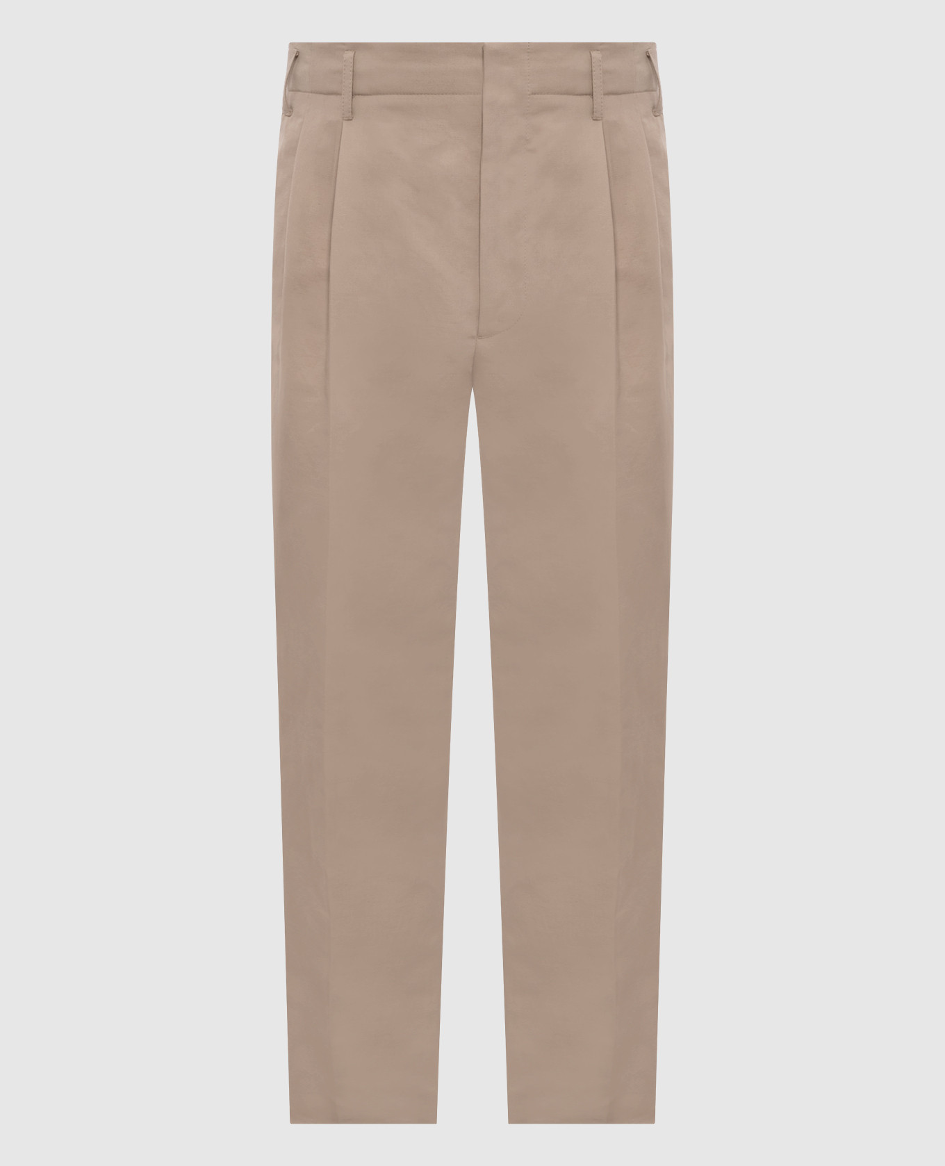 

Beige linen pants Brunello Cucinelli