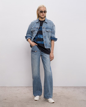 Alexander Wang Blue denim jacket 4DC2262102