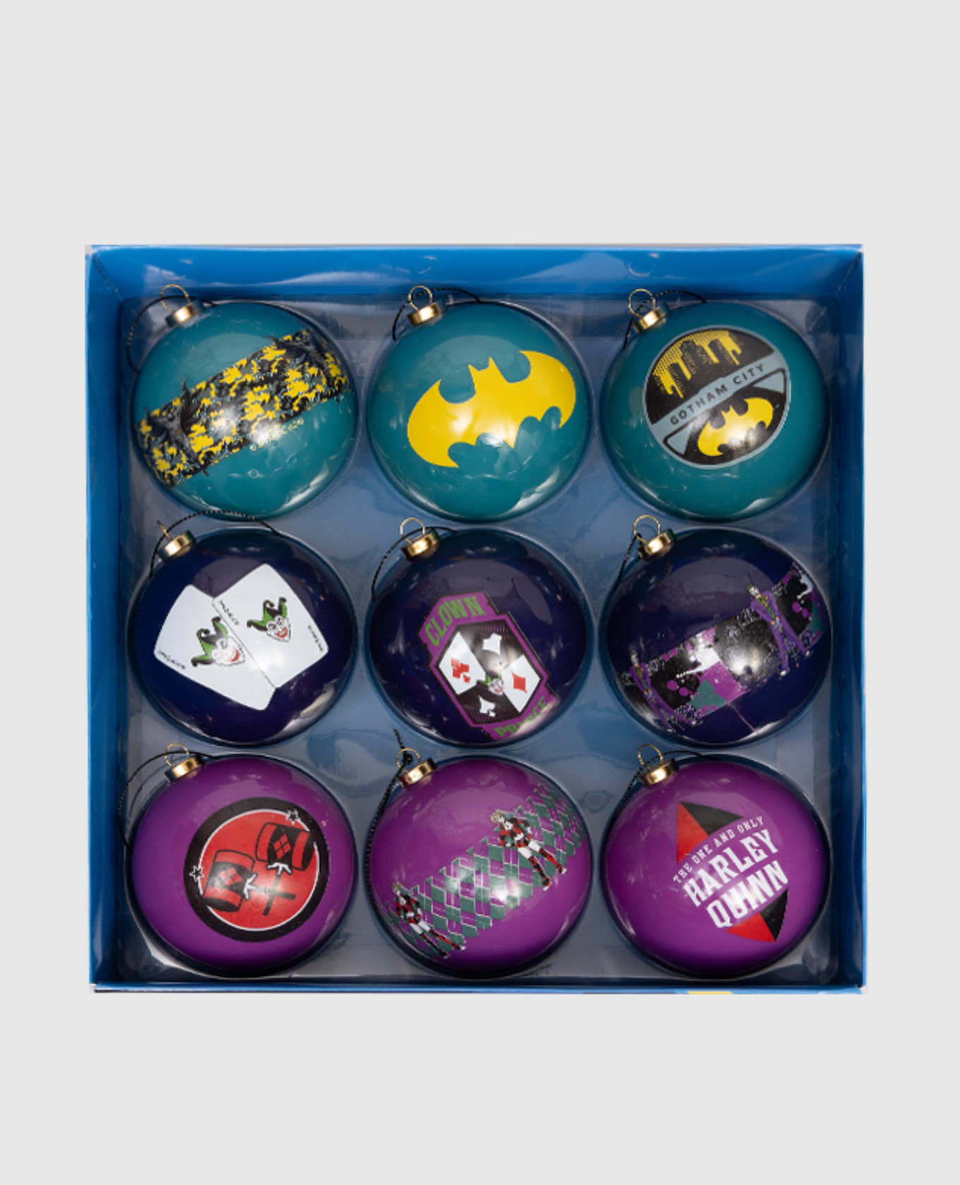 

Set of Christmas tree balls Batman 9 pcs Warner Brothers, White