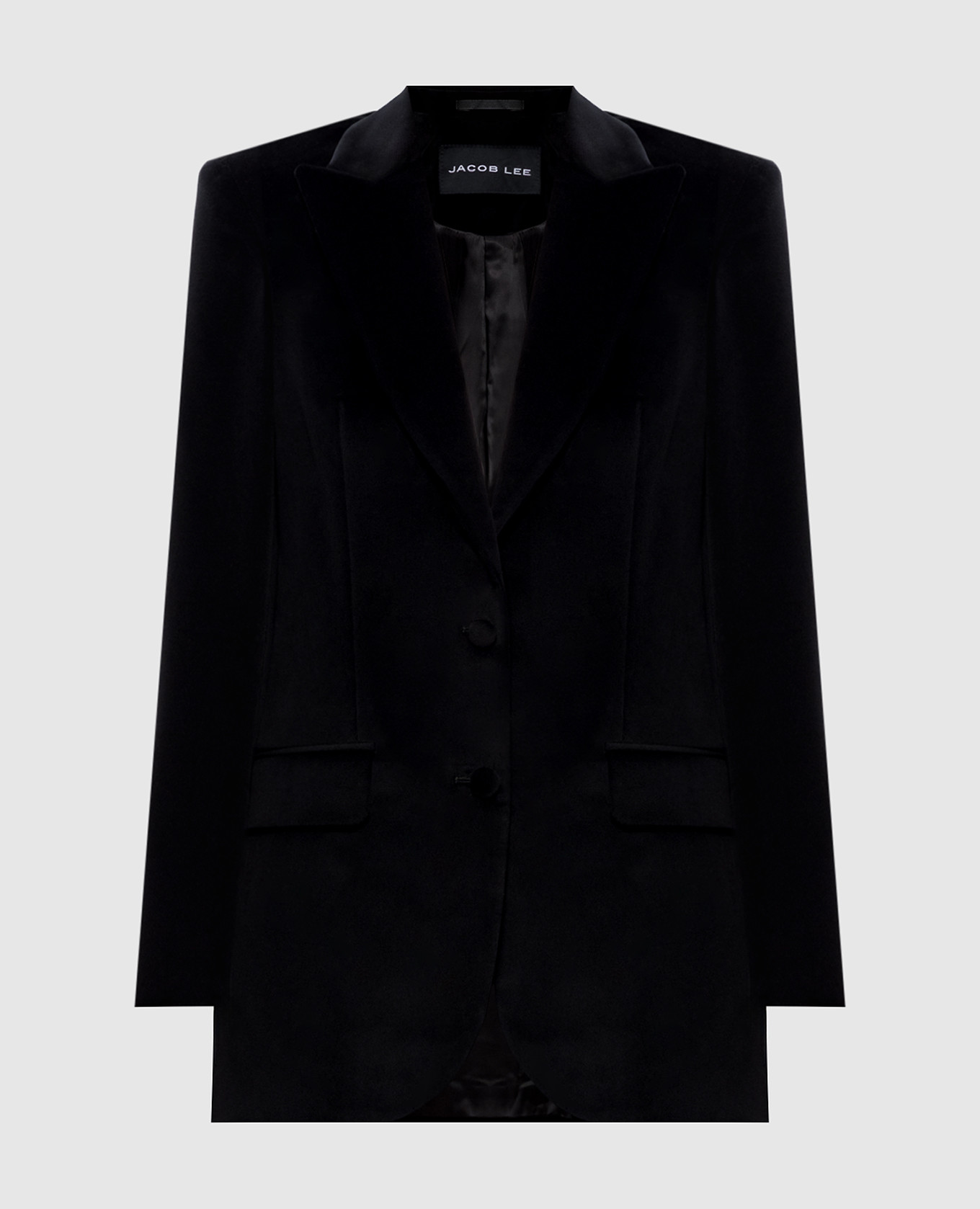 Black velvet jacket Jacob Lee