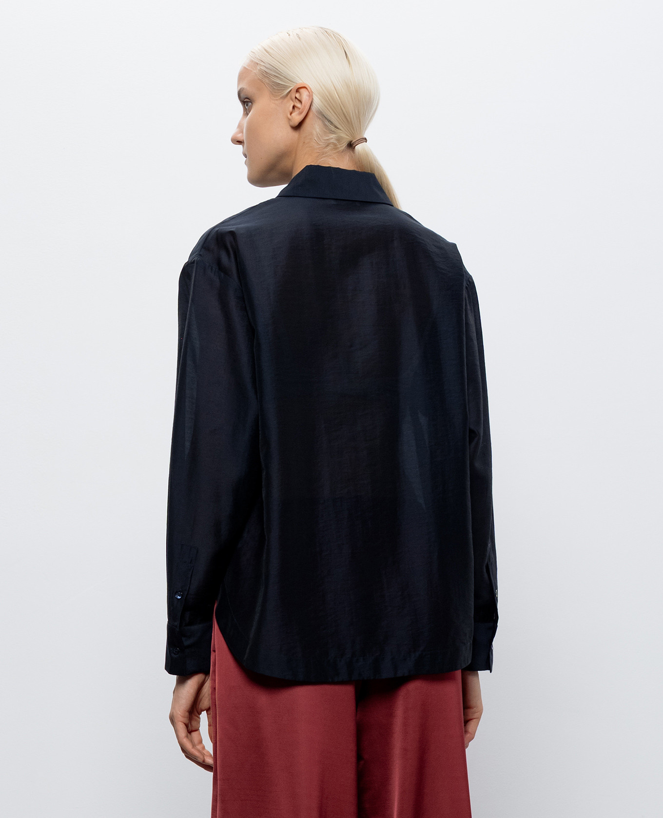Blue blouse Peserico 4