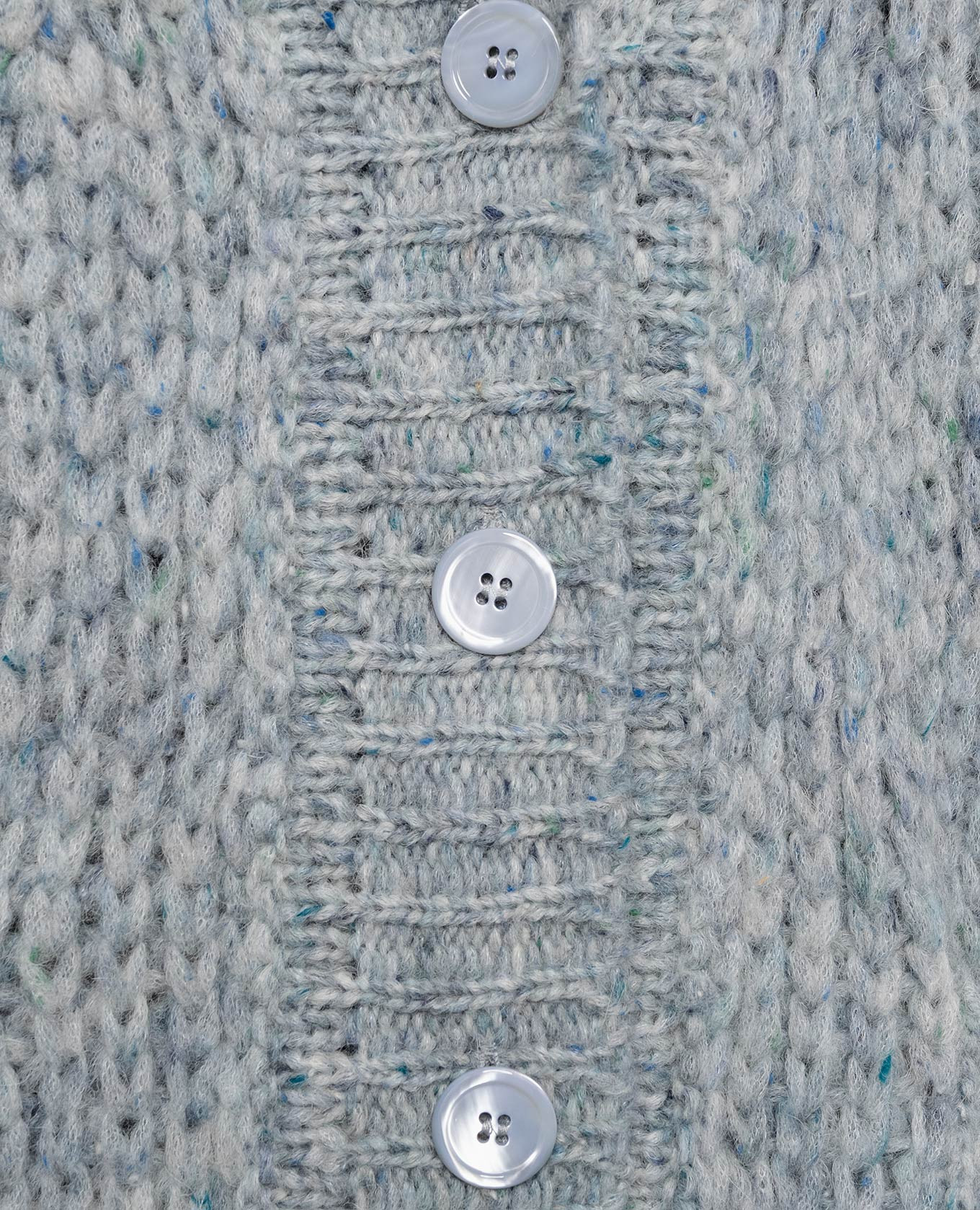 Blue alpaca wool cardigan Ermanno Scervino Life 5