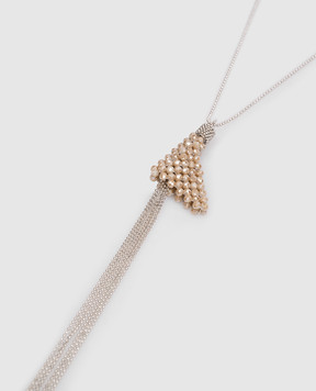Peserico Beige chain with pendant A35509C0CC782