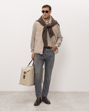 Brunello Cucinelli Gray jeans M229PX1290