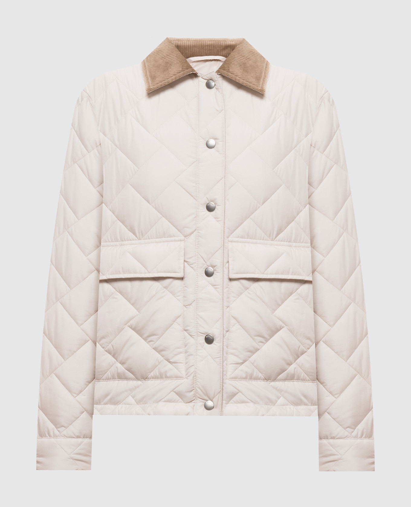 Ivory quilted jacket