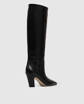 Aeyde Silva black leather boots KB0745002001226