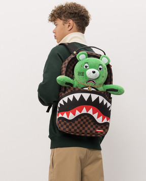 Sprayground Children's brown backpack YOUNG MONEY SHARKS IN PARIS 910B8856NSZ