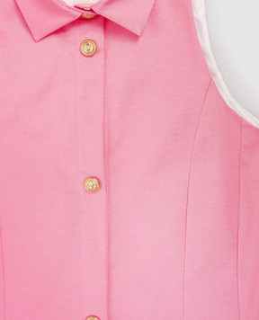 Balmain Children's pink dress BY1C02G019710