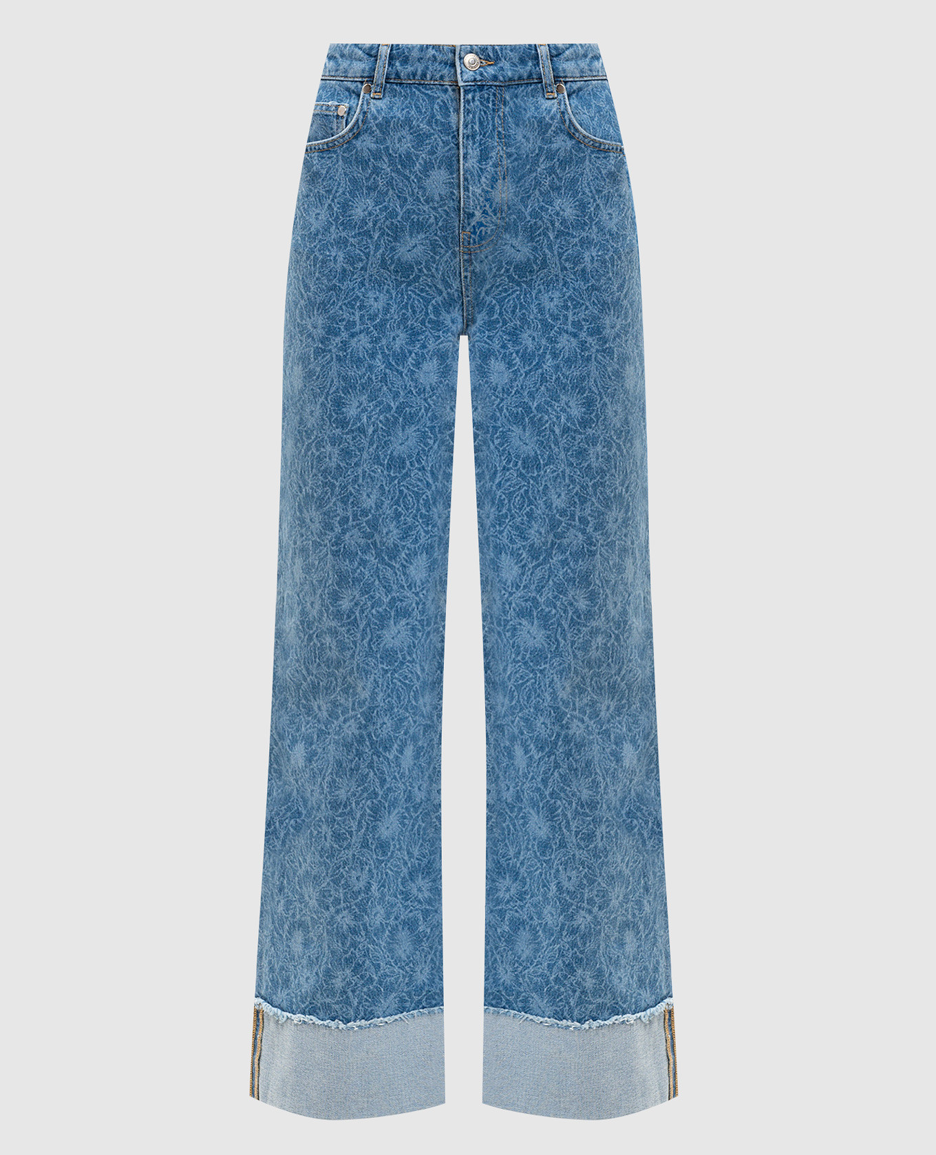 

Ryder blue jeans with floral print Christy Lynn