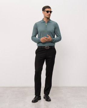 Stefano Ricci Black pants with wool M1T8000016WK002V