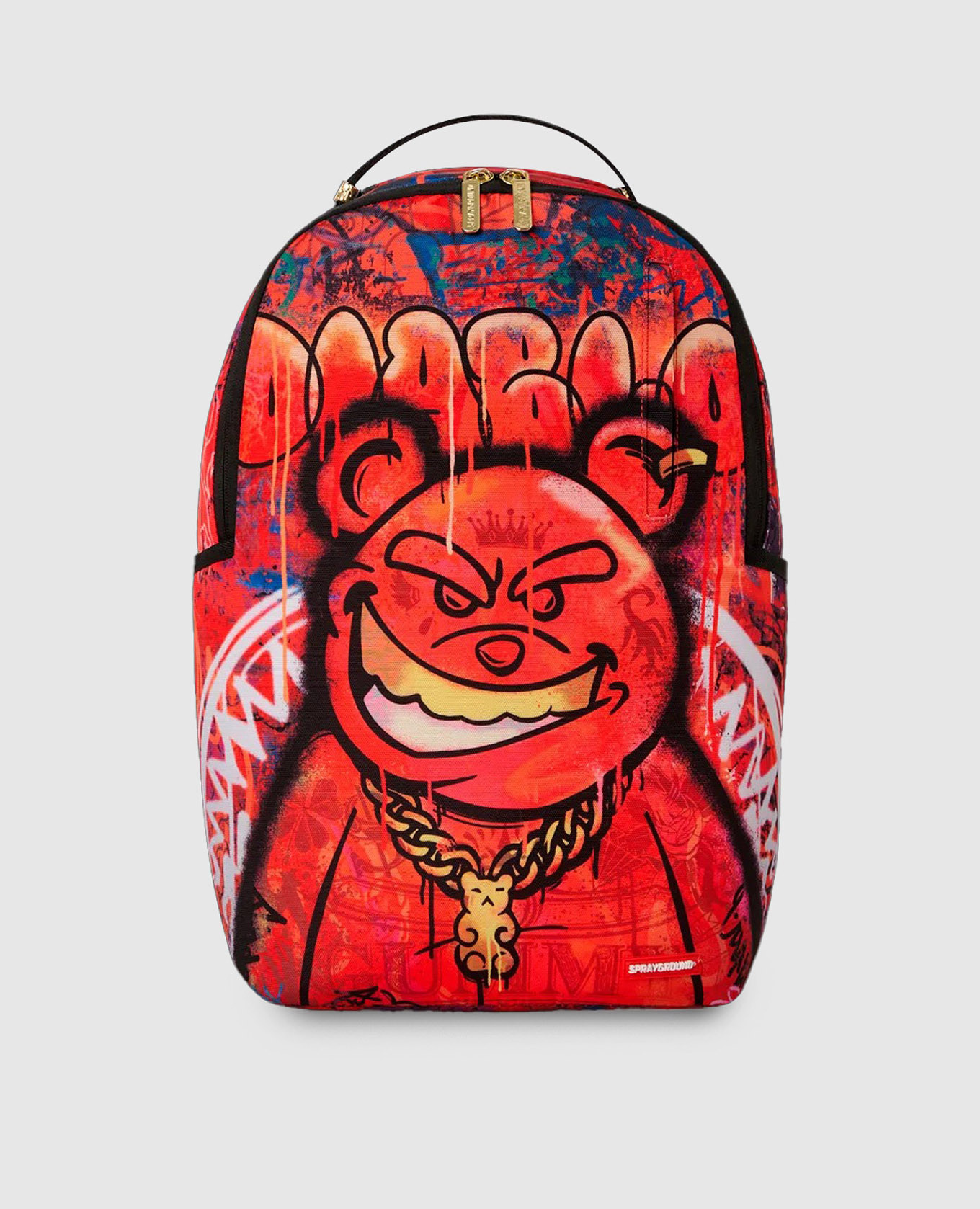 Children's red backpack DIABLO - MURAL FIRE Sprayground