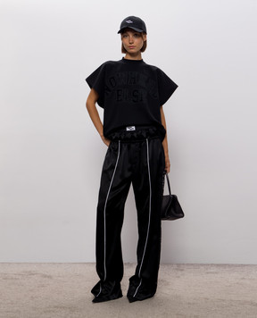 SSHEENA Tanye black t-shirt 26FWTANYETF26012