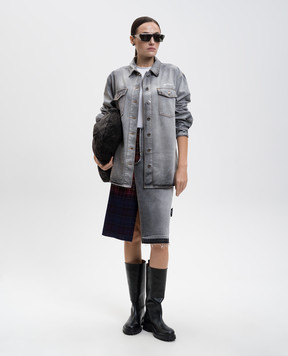 Off-White Gray Ink Arrow shirt 2YQ004F25DEN002