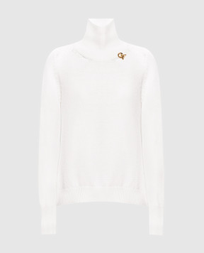Fabiana Filippi Ivory wool sweater MAD216F065D462