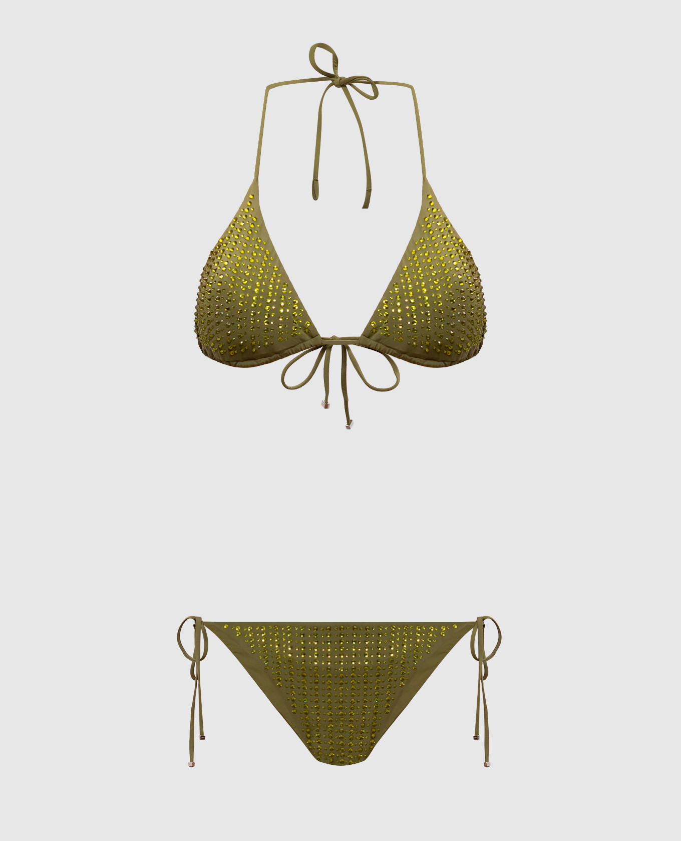 

Green MALIBU swimsuit with crystals Venuja