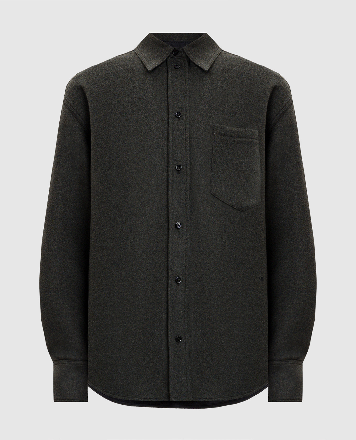 

Green wool and cashmere shirt Victoria Beckham