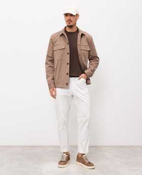 Peserico Brown T-shirt R59477F149173N