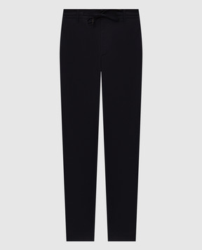 Canali Navy blue wool pants AR03652V91659