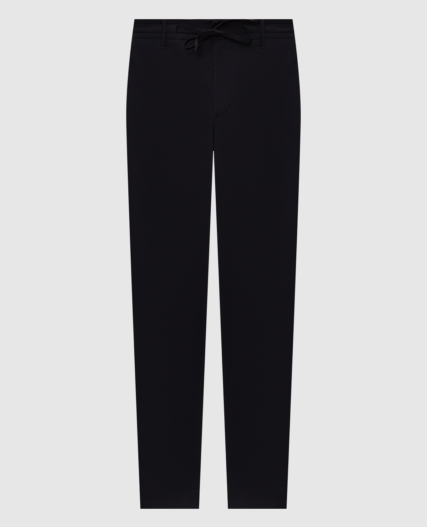Navy blue wool pants