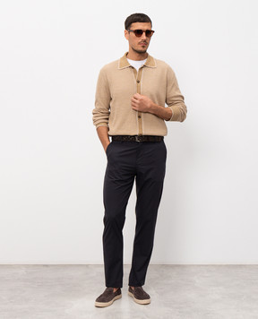 Canali Blue pants AV05971U91675