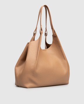 Gianni Chiarini Brown leather Dua tote bag with logo BS9720RNGDBLTU