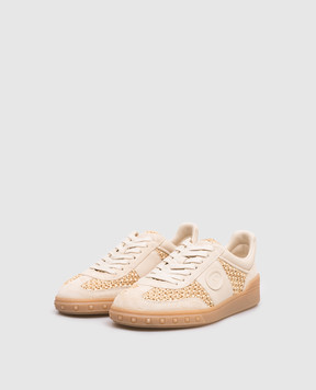 Valentino VLogo Signature White Combo Sneakers 8W2S0IL9DPK