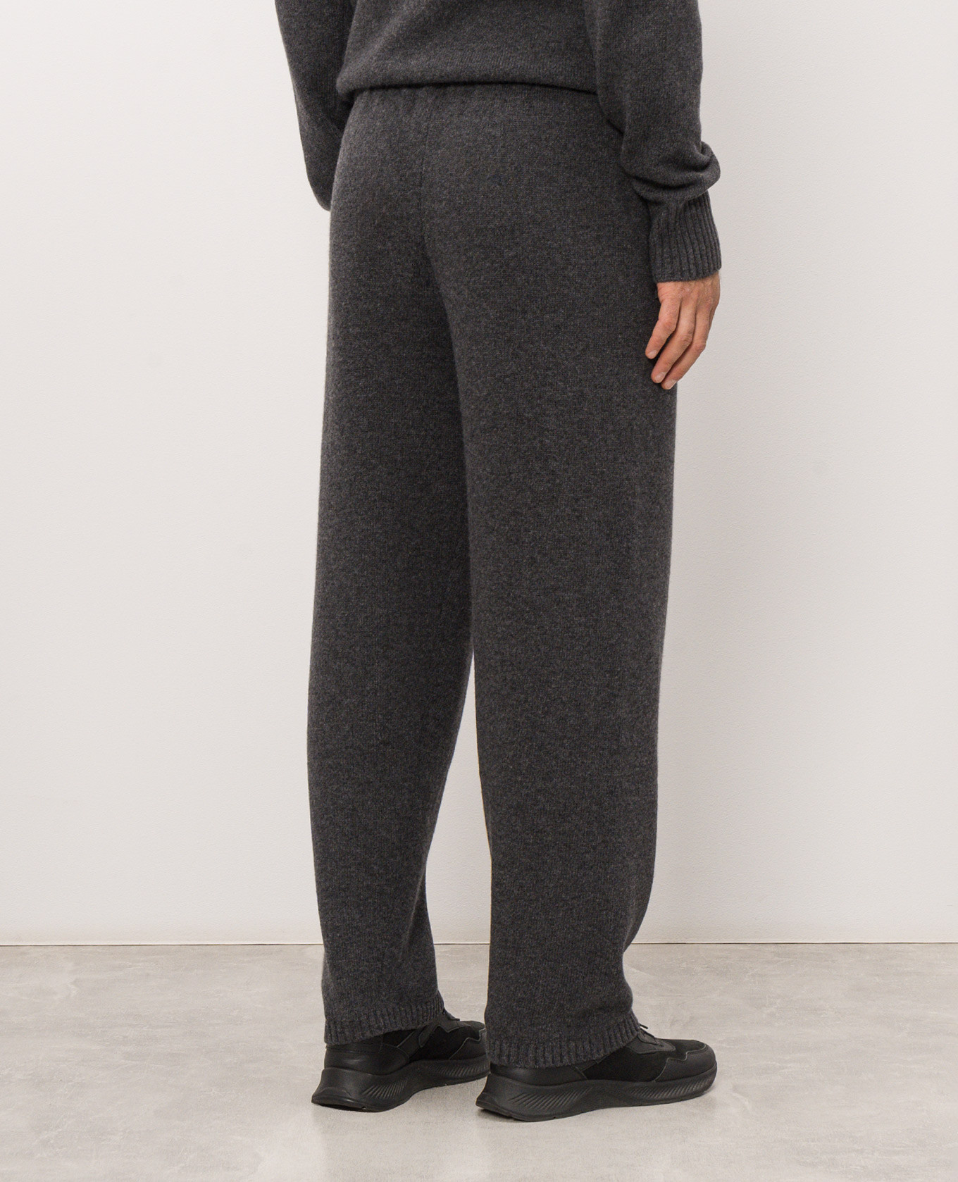 Grey wool sweatpants Woolrich 4