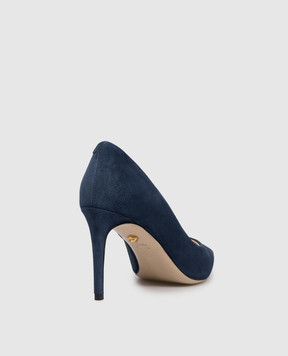 Babe Pay Pls Blue suede shoes 201801ZA