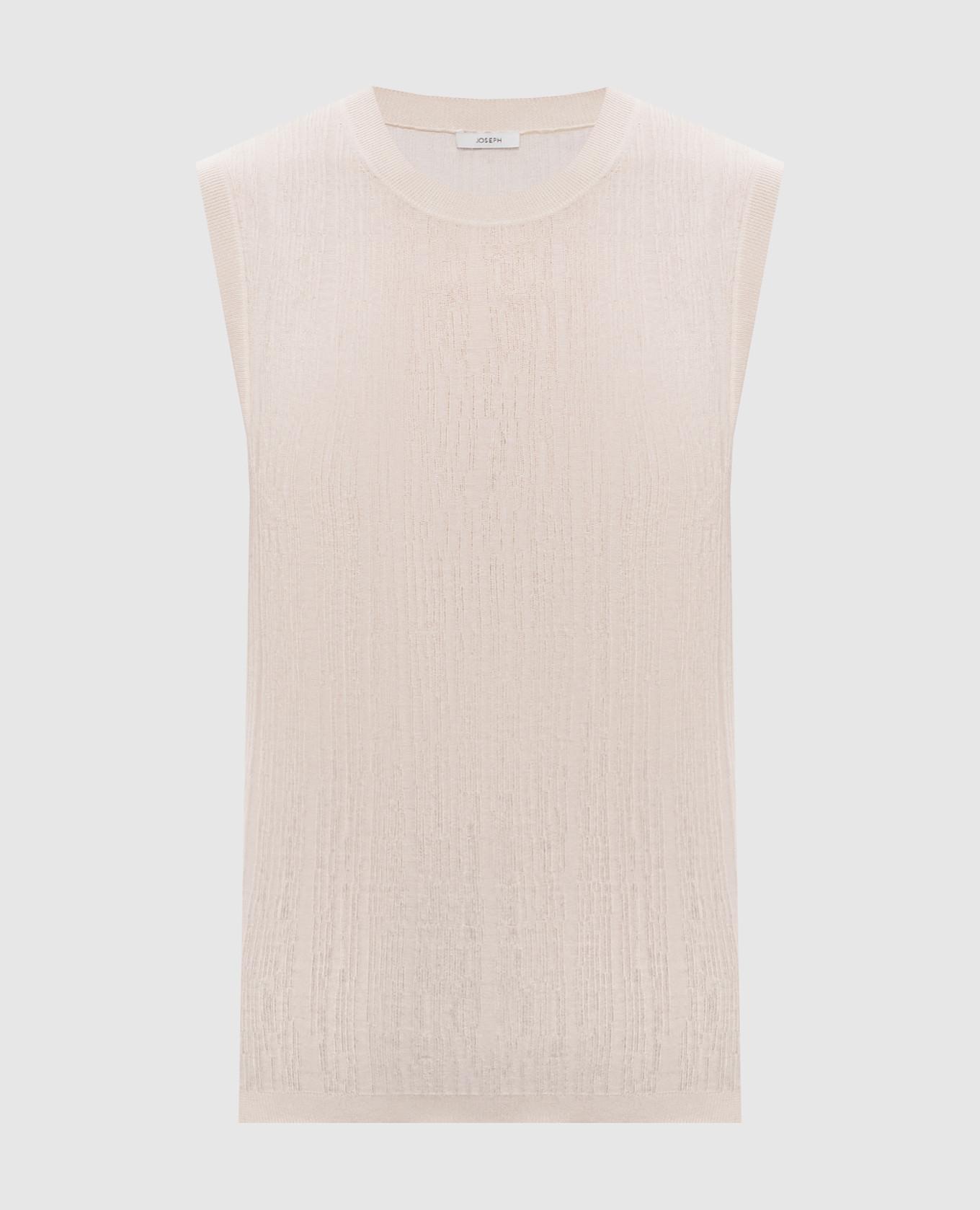 Beige California top with silk