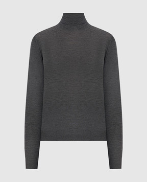 Dolce&Gabbana Gray cashmere turtleneck FXW94TJBW24