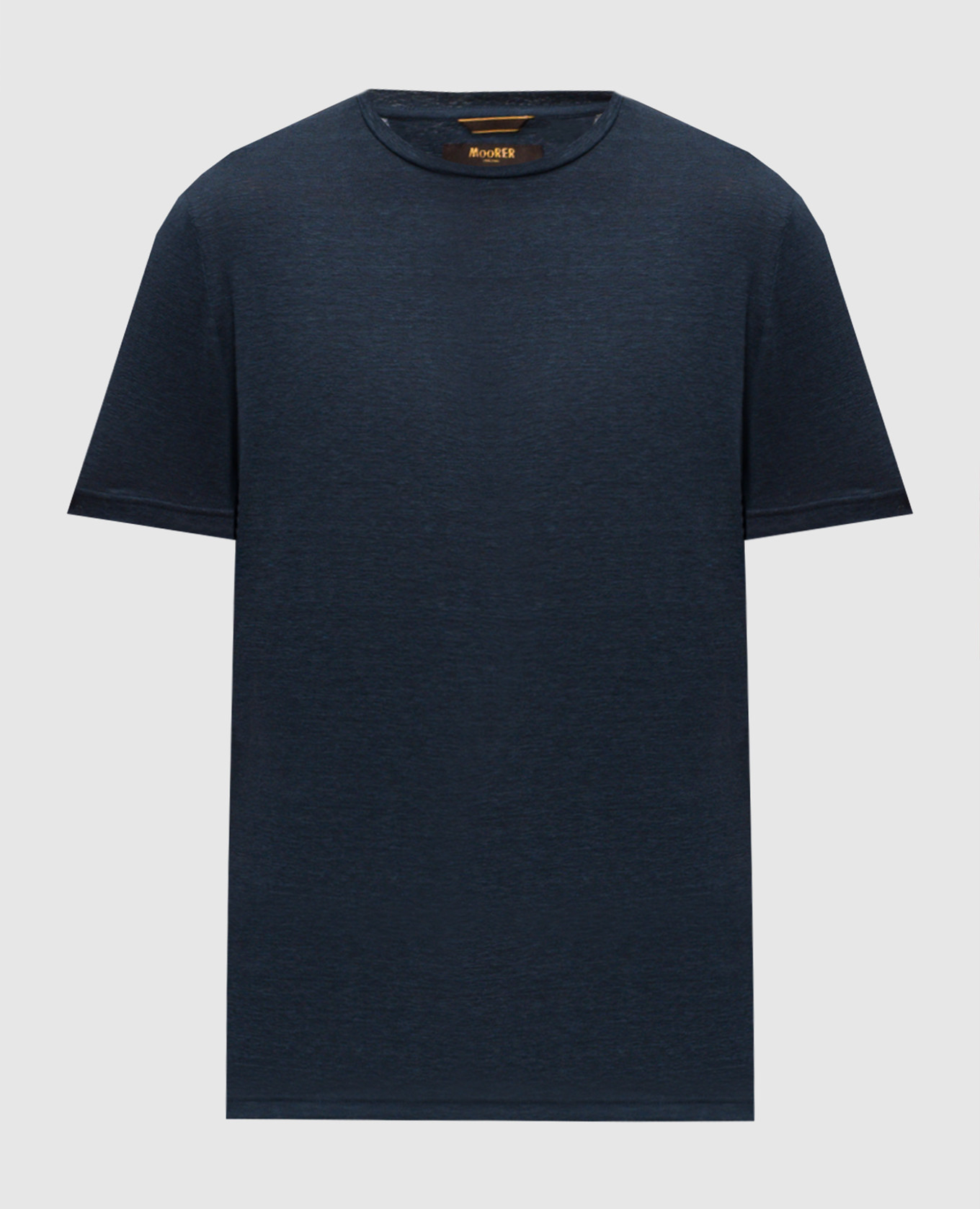MIKE blue linen t-shirt