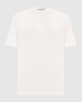 Canali Ivory straight-cut T-shirt MJ02458T0973