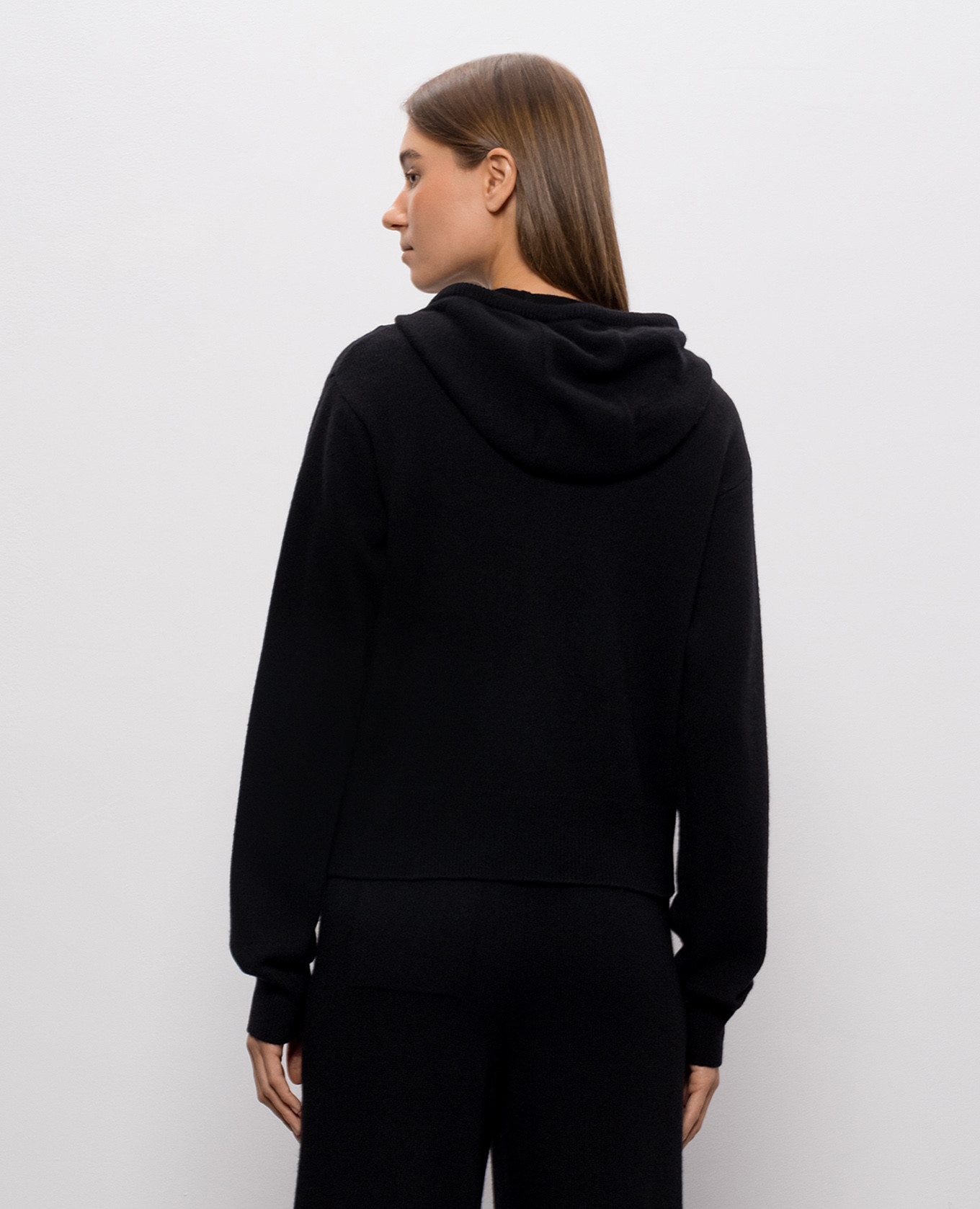 Black sports jacket with wool Woolrich 4