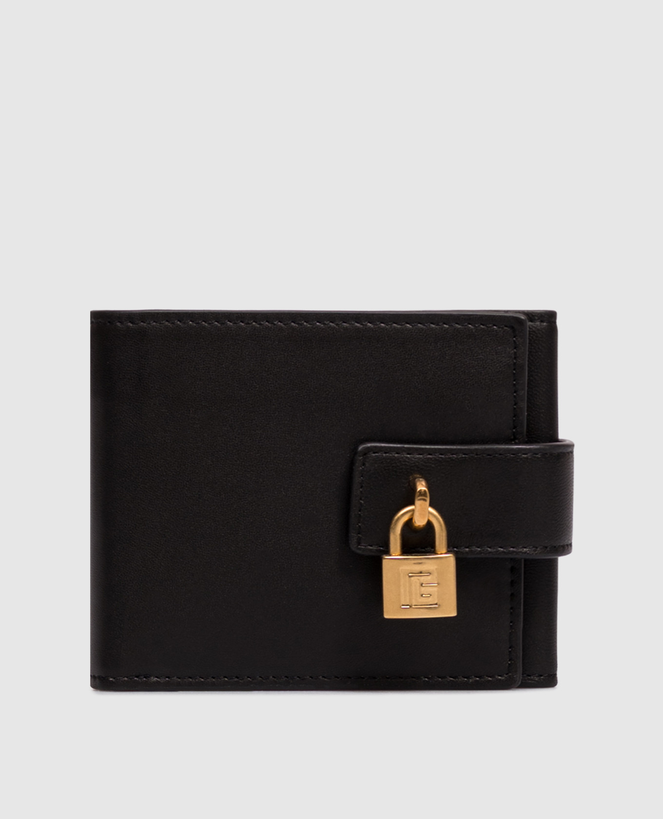 Black Pulse Trifold Leather Wallet