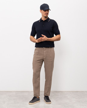 Peserico Blue polo R59490F189173R