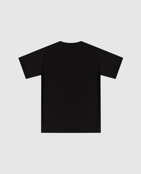 Sprayground Children's black T-shirt with print SPY900
