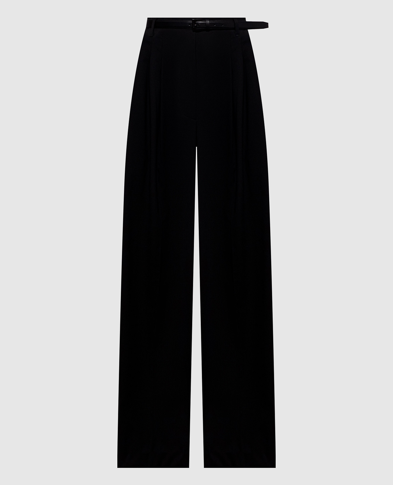 Black pants with wool